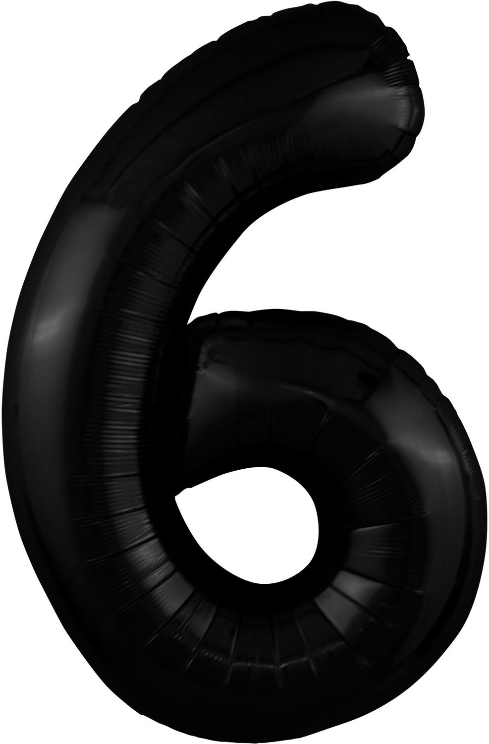 Цифра 6 Черная