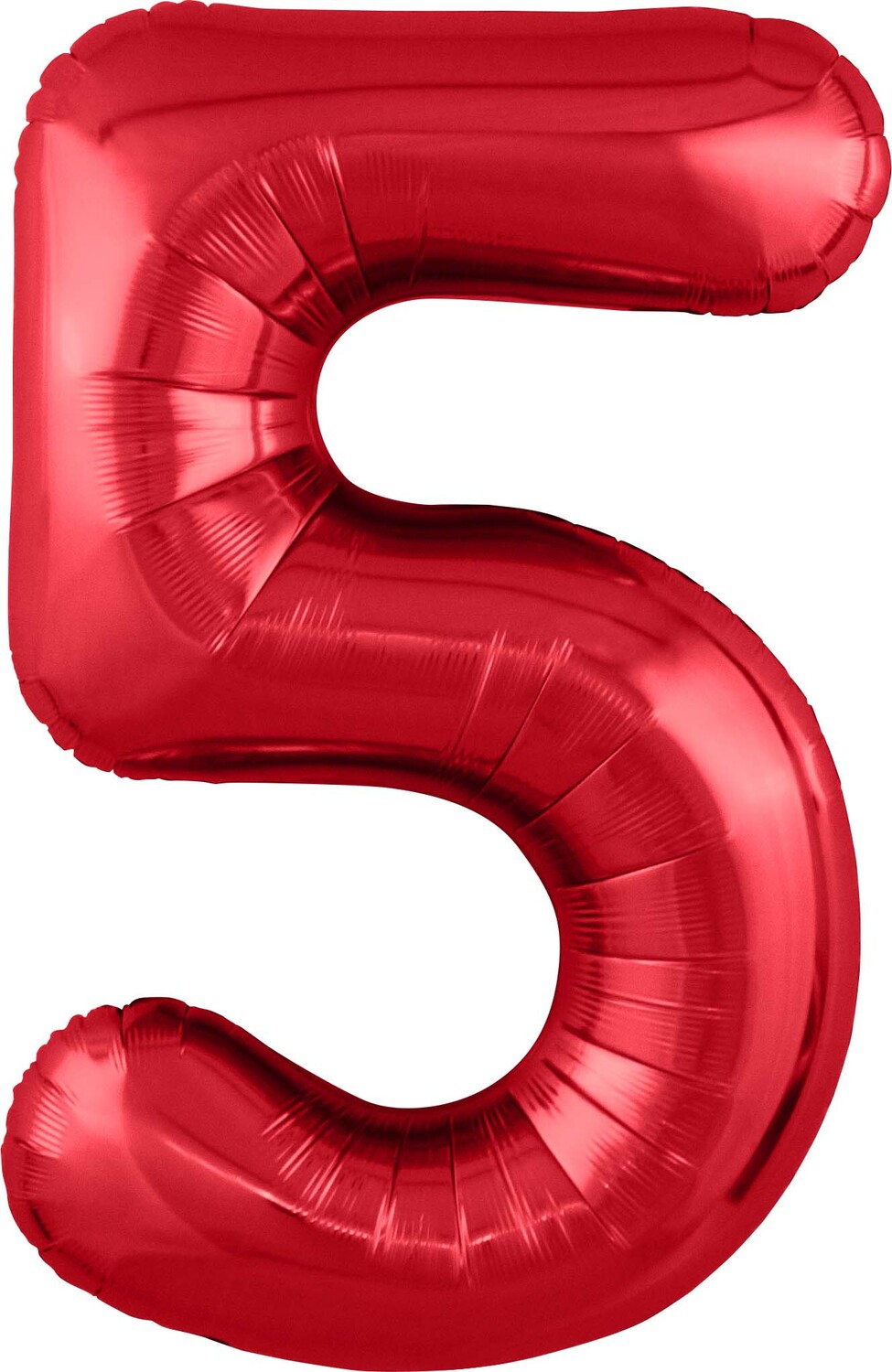 Цифра 5 красная