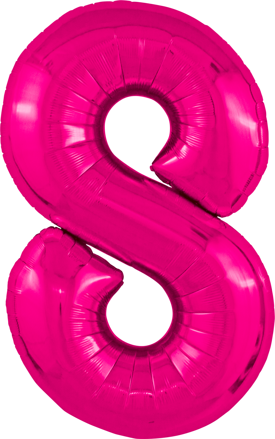 Цифра 8 фуксия