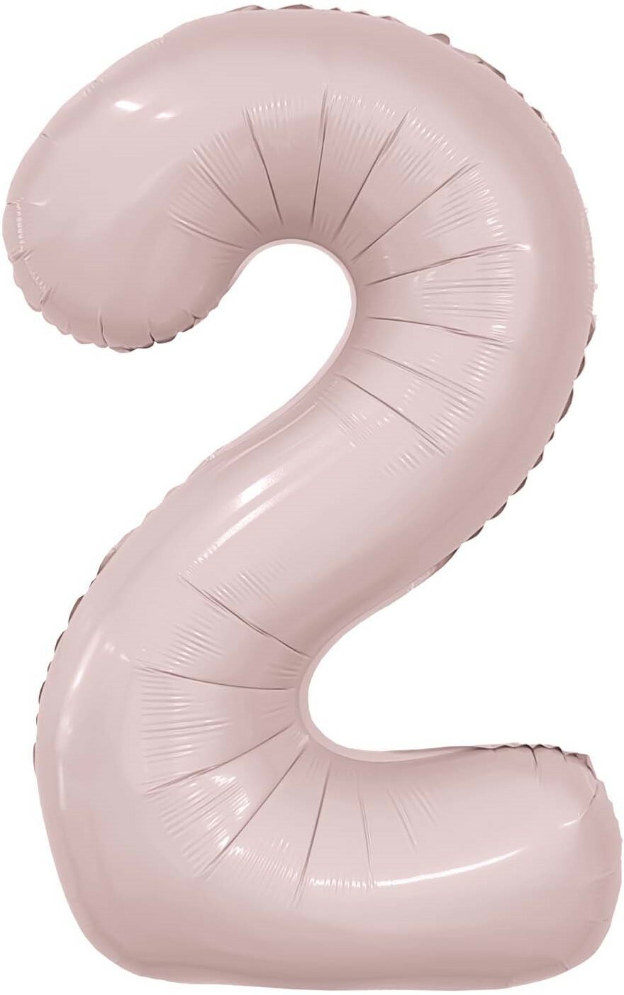 Цифра 2 пыльная роза