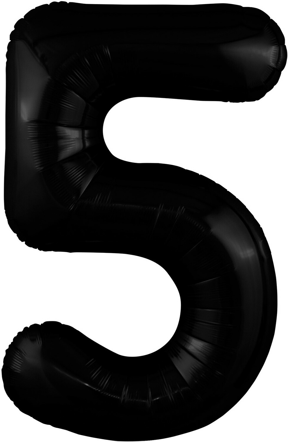 Цифра 5 Черная