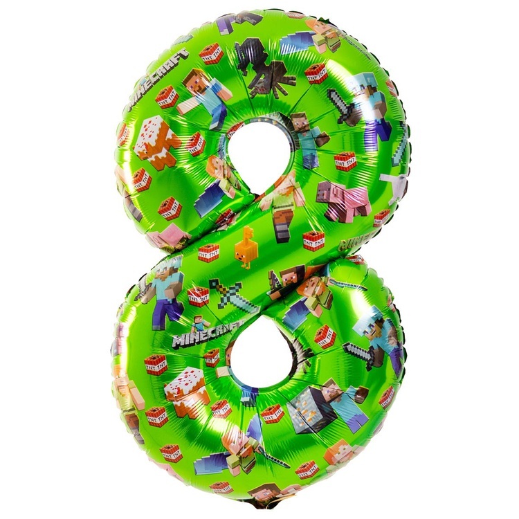 Цифра 8 Майнкрафт