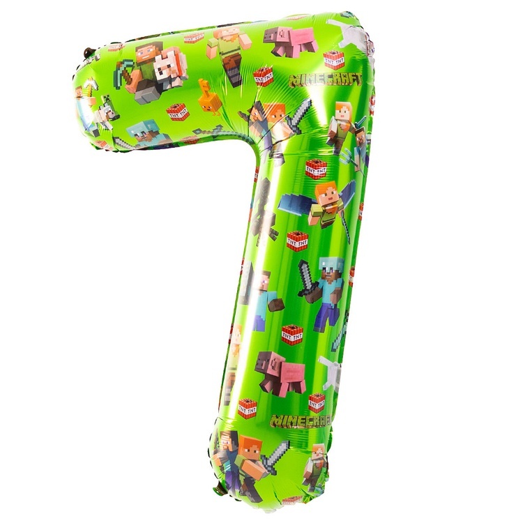 Цифра 7 Майнкрафт