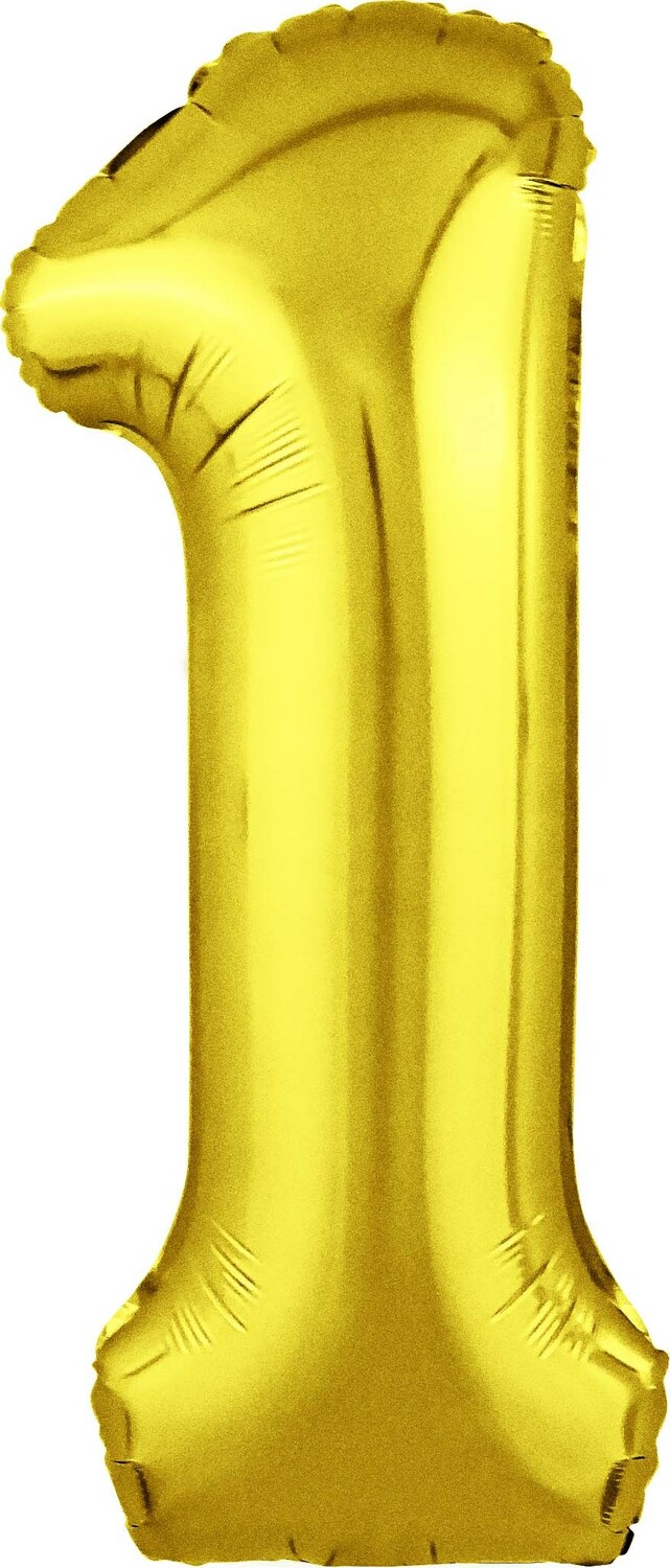 Цифра 1 золото